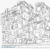 Architecture Coloring Pages At GetColoringscom  Free Printable sketch template
