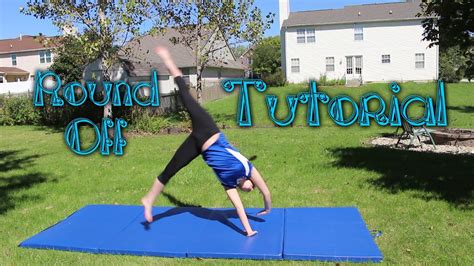 Beginner Gymnastics: Round Off Tutorial - YouTube