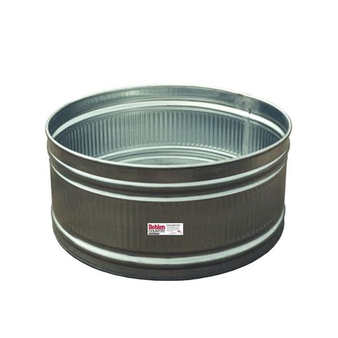 Behlen 6 ft. Galvanized Round Tank-50130148 - The Home Depot