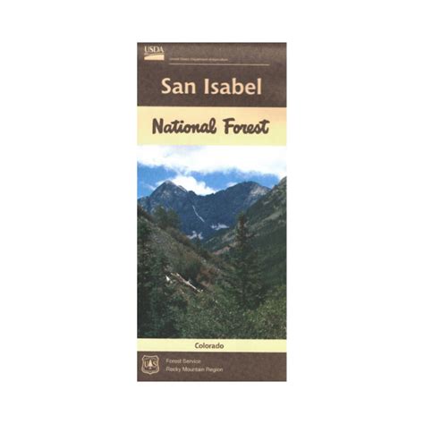 Map: San Isabel National Forest CO – Public Lands Interpretive Association