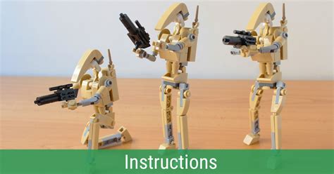 Build your own "Roger Roger" droid from Star Wars [Instructions] - The Brothers Brick | The ...