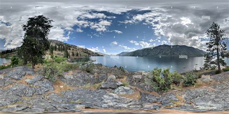 360° view of Deer Point Campground, Lake Chelan, WA - Alamy