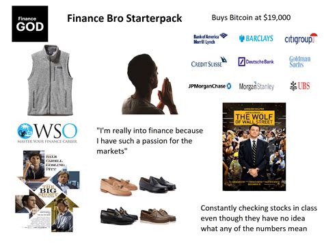 Finance Bro Starterpack : r/starterpacks