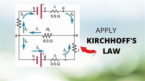 DIRECT CURRENT CIRCUIT (KIRCHHOFF'S LAW)APPLICATION - YouTube