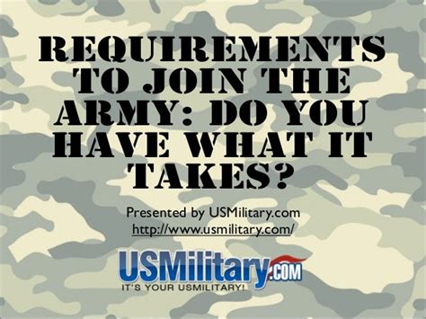 Requirements To Join The Army: Do You Have What It Takes?