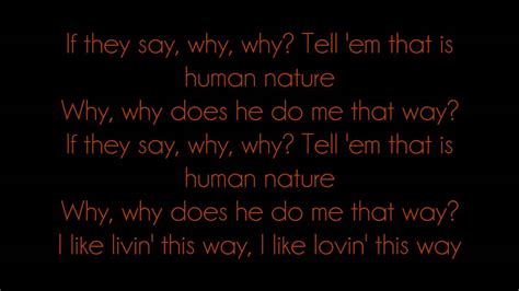 Michael Jackson - Human Nature(W/ Lyrics) - YouTube