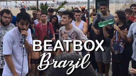 BEATBOX Competition in Copacabana Brazil - YouTube