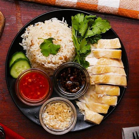 Hainanese Chicken Rice recipe using Happy Rice