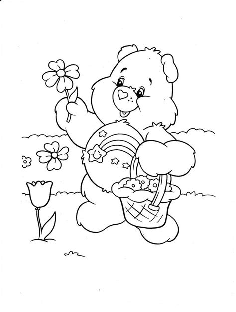 Free Printable Care Bear Coloring Pages For Kids | Bear coloring pages ...