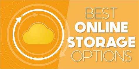 Best Online Storage Options for 2018