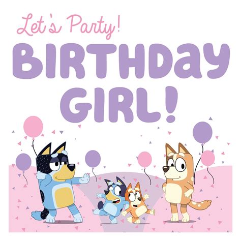 Bluey Birthday Party Clip Art | Images and Photos finder