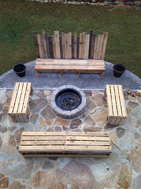 Diy Fire Pit Bench Seating : Fire Pit Benches Ideas On Foter - Your goal is to have a level ...