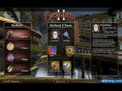 my top 5 everquest 2 classes - YouTube