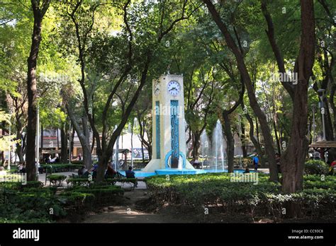 Parque Mexico, Mexico Park, Colonia Condesa, La Condesa, trendy neighborhood, Mexico City ...