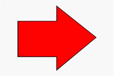 Red Arrow Right Clipart Transparent Png, Png Download , Transparent Png ...