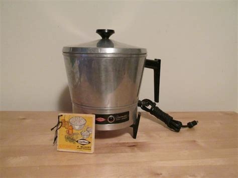 Vintage West Bend Automatic Aluminum Popcorn by theretroredhead