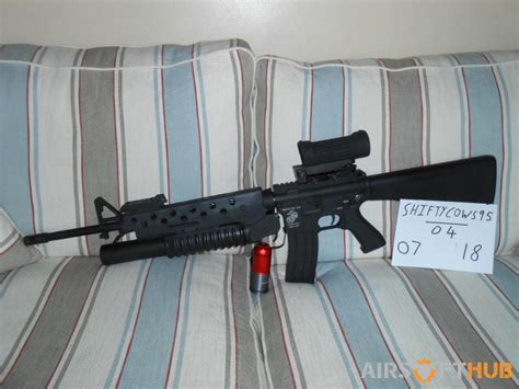 G&P M16 M203 NEW PRICE - Airsoft Hub Buy & Sell Used Airsoft Equipment - AirsoftHub