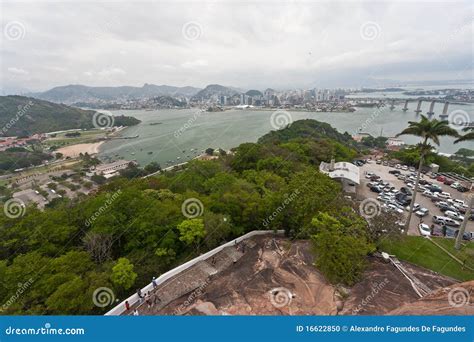 Vitoria, Vila Velha, Bay, Port, Mountains, Espirito Santo, Brazil ...