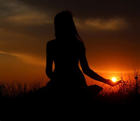 Girl Silhouette Sunset Photography Wallpapers - Wallpaper Cave