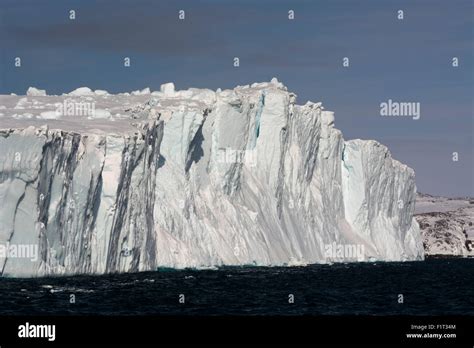 Icebergs in Ilulissat icefjord, UNESCO World Heritage Site, Greenland ...