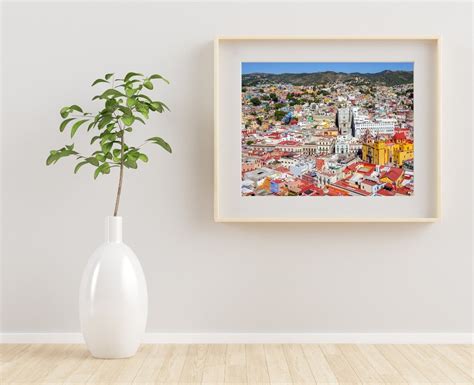 Guanajuato Mexico Guanajuato Print Colorful City Wall Art - Etsy