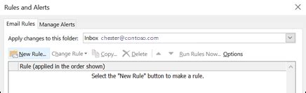 Use rules to create an out of office message | Information Technology