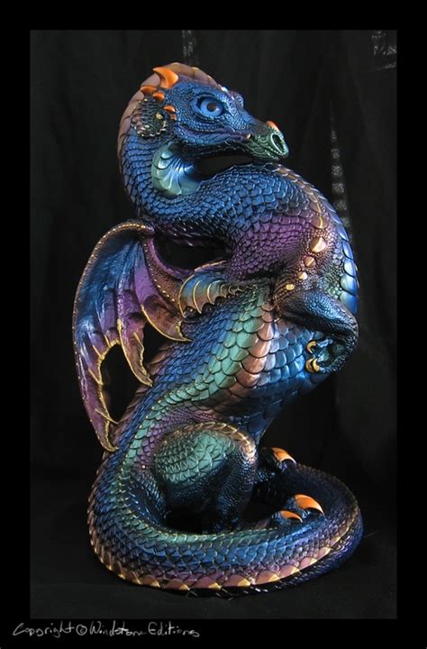 Windstone Emporer Dragon | Dragon figurines, Dragon, Fantasy creatures