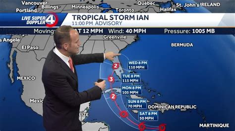 Tropical Storm Ian: Latest track and spaghetti models