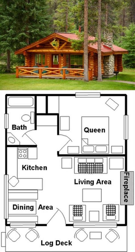 10 Cabin Floor Plans - Page 2 of 3 - Cozy Homes Life