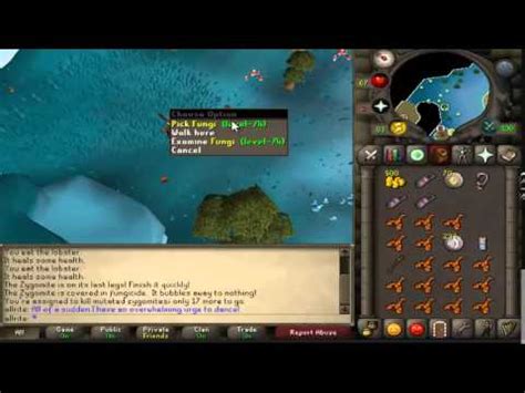 osrs mutated zygomites 07 slayer guide - YouTube