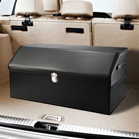 Car Trunk Organizer, Carbon fiber storage box waterproof and scratch ...