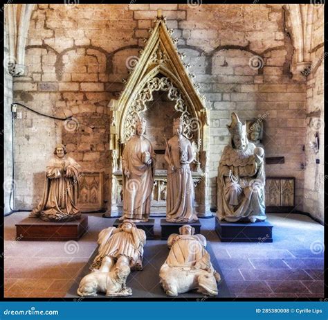 Enchanting Interiors of Palais Des Papes, Avignon, France Editorial Stock Photo - Image of ...