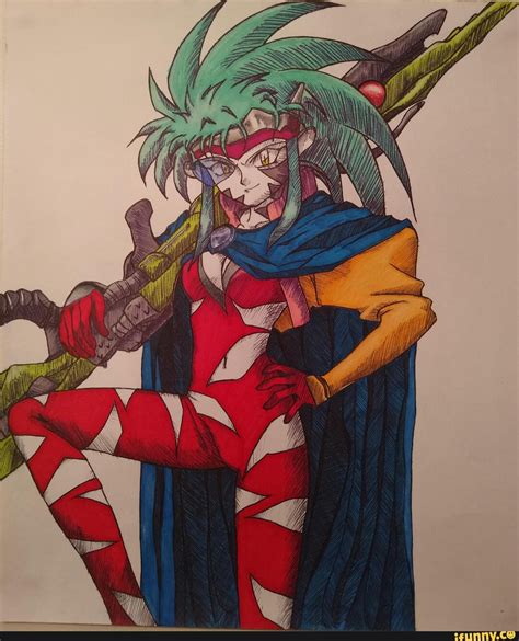 Tenchi Muyo fan art of Ryoko Hakubi - iFunny