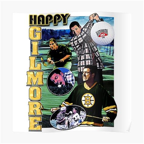 "Vintage Happy Gilmore " Poster for Sale by Jeffeison105 | Redbubble