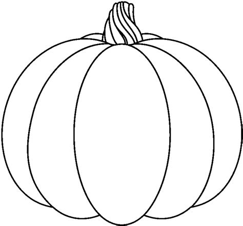 pumpkin black and white clipart - Clip Art Library