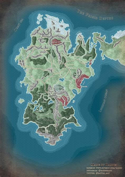 My take on Tal dorei (free map) : r/mapmaking