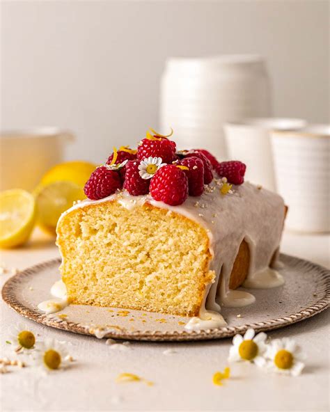 Vegan Lemon Drizzle Cake - Rainbow Nourishments