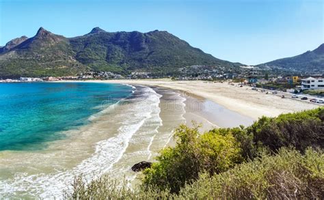 Hout Bay Beach stock photo. Image of natural, coast - 219204594