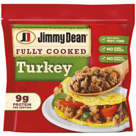 Jimmy Dean® Fully Cooked Breakfast Turkey Sausage Crumbles, 9.6 oz - Kroger