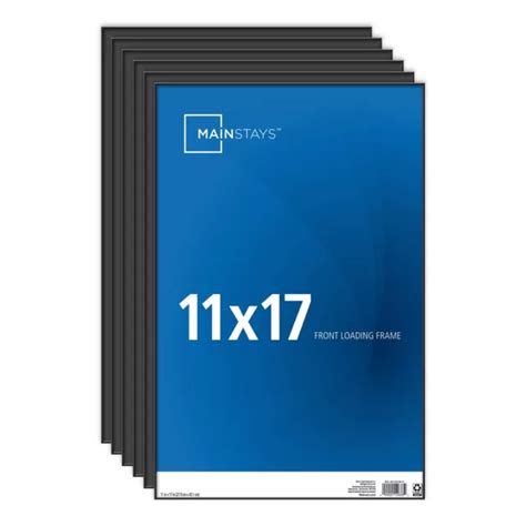 11&X 17& BLACK Format Wall Frame Set of 6 $30.59 - PicClick