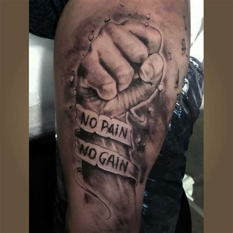 11+ No Pain No Gain Tattoo Ideas That Will Blow Your Mind!