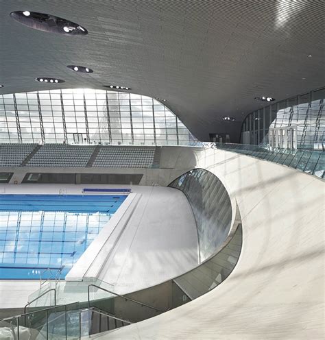 zaha hadid opens london aquatics centre to the public