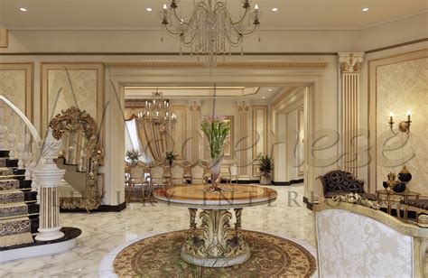 Classic Villa Interior Design in Riyadh, Saudi ArabiaClassic Villa Interior Design