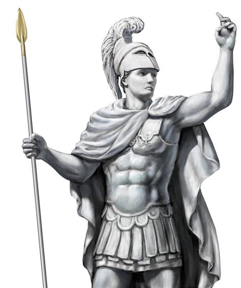 Ares statue by dashinvaine in 2022 | Greek and roman mythology, Greek ...