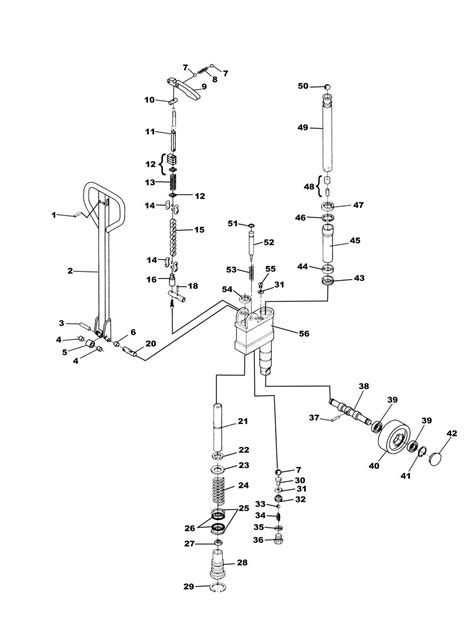 The Ultimate Guide to Understanding Pallet Jack Parts: A Detailed Diagram