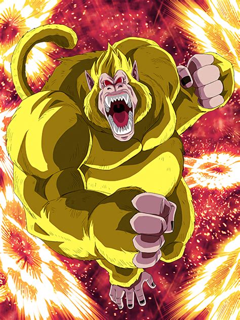 Image - UR GT Goku SSJ3 Golden Giant Ape (Transformed) HD.png | Dragon ...