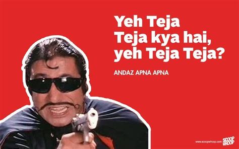 15 Hilarious Andaz Apna Apna Dialogues That’ll Tickle Your Funny Bone ...