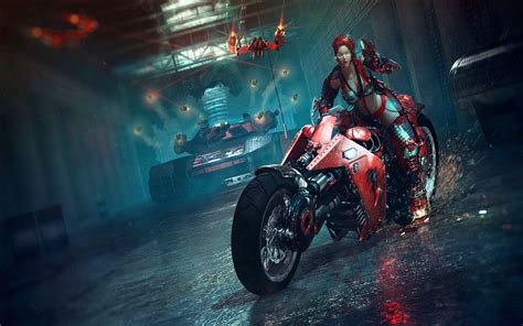 Cyberpunk Motorcycle Desktop Wallpapers - Wallpaper Cave