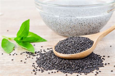 Basil Seeds: A New Superfood? - Farmers' Almanac - Plan Your Day. Grow ...