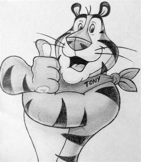 Tony the Tiger by doodlemoony on DeviantArt